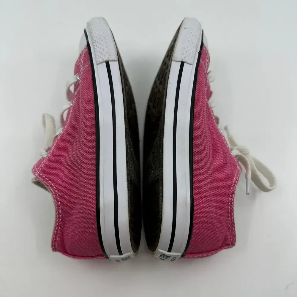 Converse Chuck Taylor All Star Sneakers Baby Shoes US 10 Pink/White 737254F Lace